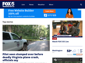 'fox5dc.com' screenshot