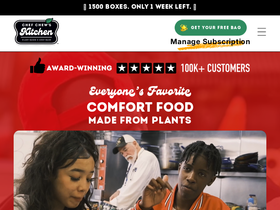 chefchewskitchen.com homepage screenshot