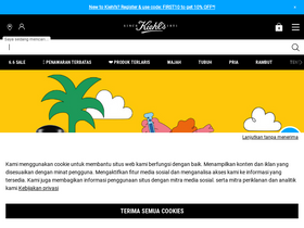 'kiehls.co.id' screenshot