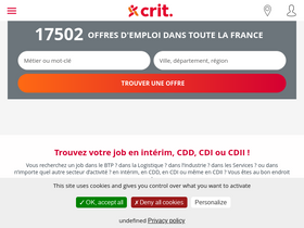 'crit-job.com' screenshot