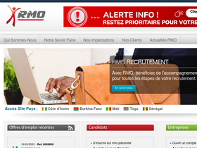 'rmo-jobcenter.com' screenshot
