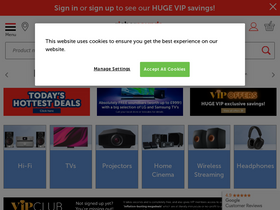 'richersounds.com' screenshot