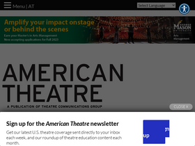 'americantheatre.org' screenshot