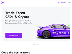 'mtrading.com' screenshot
