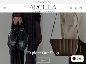 arcilla-nv.com homepage screenshot