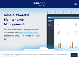 'hippocmms.com' screenshot