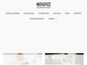 'oferal.com' screenshot