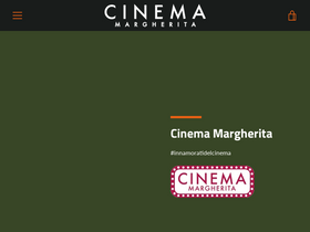 cinemamargherita.com homepage screenshot