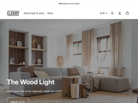 LEDR homepage screenshot
