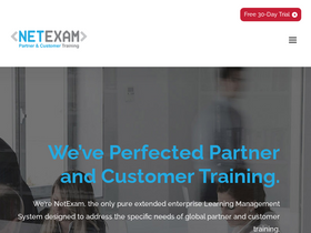 'netexam.com' screenshot