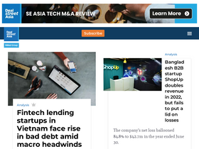 'dealstreetasia.com' screenshot
