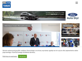 'tylkotorun.pl' screenshot