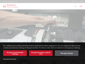 'rtx.com' screenshot