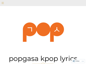 'popgasa.com' screenshot