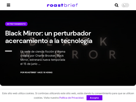 'roastbrief.com.mx' screenshot