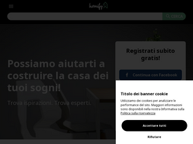 'homify.it' screenshot