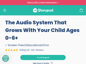 'storypod.com' screenshot