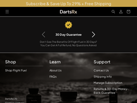 dartsrx.com homepage screenshot