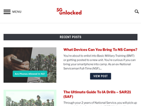 'sgunlocked.com' screenshot