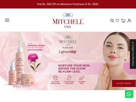 mitchellusa.co.in homepage screenshot