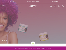'orshaircare.com' screenshot