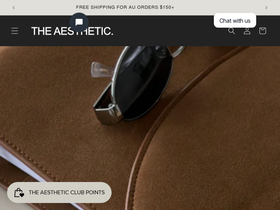 theaestheticclub.com homepage screenshot