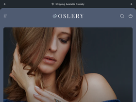 oslery.com homepage screenshot