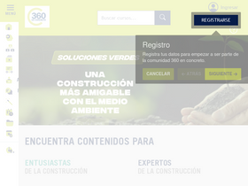 '360enconcreto.com' screenshot