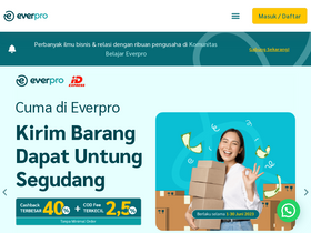 'everpro.id' screenshot