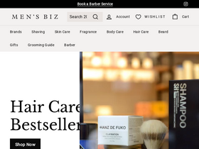 'mensbiz.com.au' screenshot