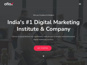 'oflox.com' screenshot