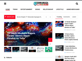 'duniamasa.com' screenshot