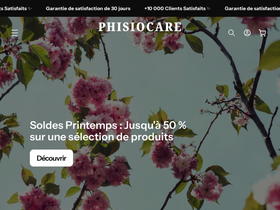 Phisiocare website screenshot