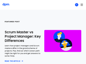 'thedigitalprojectmanager.com' screenshot