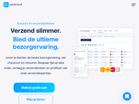 'sendcloud.nl' screenshot