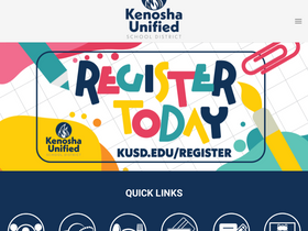 'kusd.edu' screenshot
