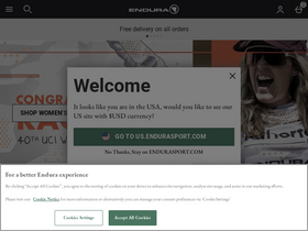 'endurasport.com' screenshot