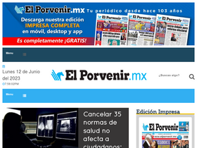 'elporvenir.mx' screenshot
