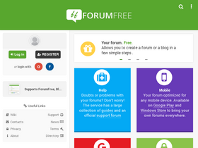 'simsfans.forumfree.it' screenshot