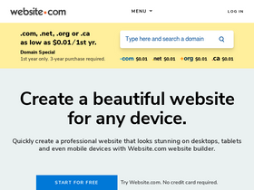 'website.com' screenshot