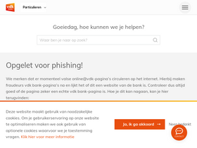 'vdk.be' screenshot