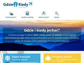 'gdzie-i-kiedy.pl' screenshot