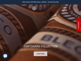 'egmcigars.com' screenshot