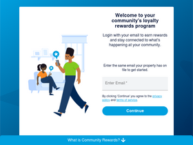 'communityrewards.me' screenshot