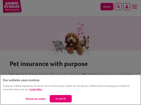 'animalfriends.co.uk' screenshot