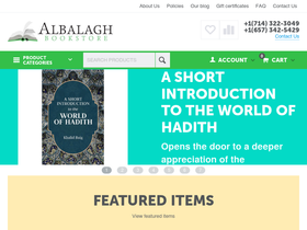 'albalaghbooks.com' screenshot