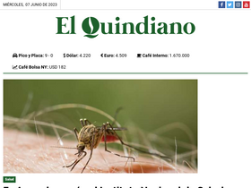 'elquindiano.com' screenshot