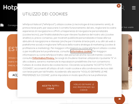'hotpoint.it' screenshot