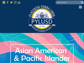 'pylusd.org' screenshot