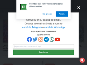 'elplanteo.com' screenshot